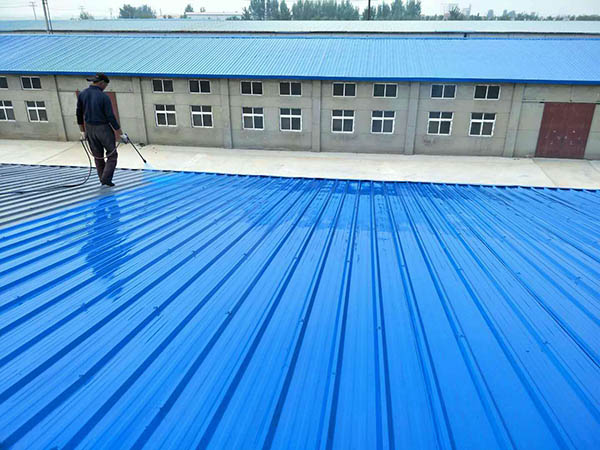 景县 彩钢瓦喷漆翻新工业厂房、仓库